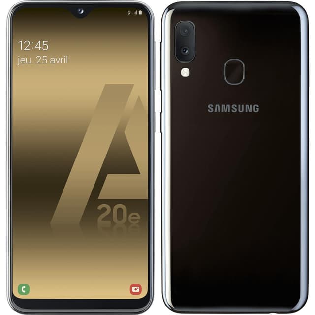 Galaxy A20e 32 GB Dual Sim - Schwarz - Ohne Vertrag