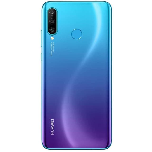Huawei P30 Lite New Edition 128 GB Dual Sim - Blau (Peacock Blue) - Ohne Vertrag