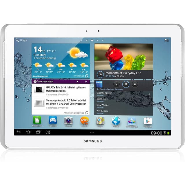 Galaxy Tab 2 10.1 P5100 (2013) 10,1" 16GB - WLAN + 3G - Weiß - Ohne Vertrag