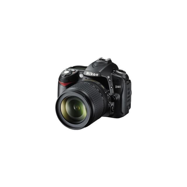 Reflex - Nikon D90 Schwarz Objektiv Nikon AF-S DX Nikkor 18-55mm f/3.5-5.6G VR