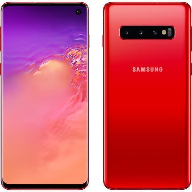 Galaxy S10+ 128 GB - Rot - Ohne Vertrag
