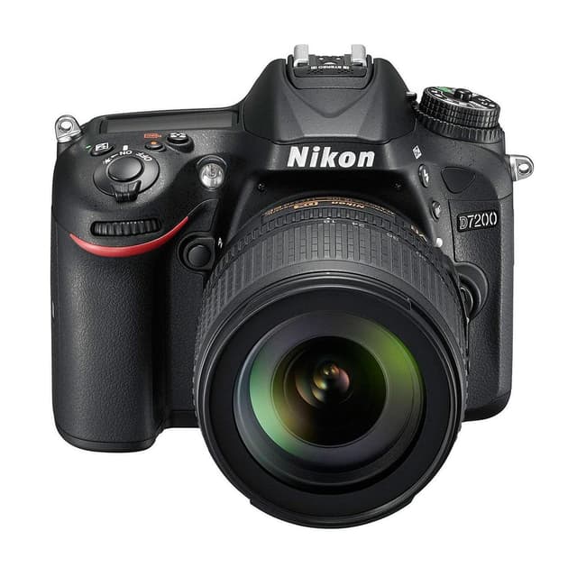 Reflex - Nikon D7200 Schwarz Objektiv Nikon AF-S DX Nikkor 18-105mm f/3.5-5.6G ED VR