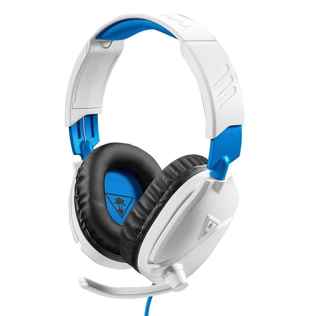 Kopfhörer Gaming mit Mikrophon Turtle Beach Recon 70P - Weiß/Blau