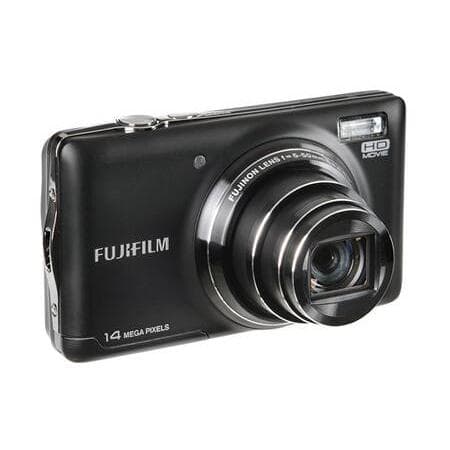 Kompakt Kamera Fujifilm FinePix T350 - Schwarz + Objektiv Fujinon Zoom Lens 28-280 mm f/3.4-5.6