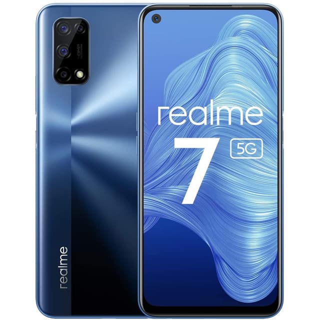 Realme 7 64 GB Dual Sim - Blau - Ohne Vertrag