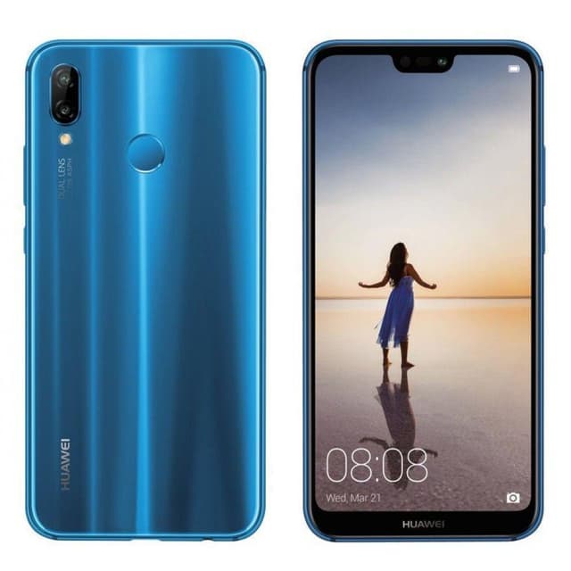 Huawei P20 Lite 64 Gb Dual Sim - Blau (Peacock Blue) - Ohne Vertrag