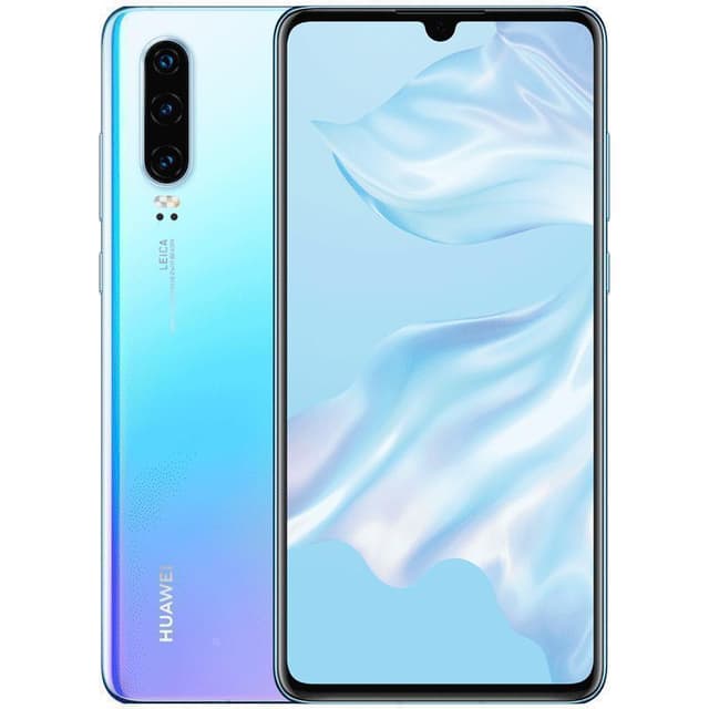 Huawei P30 128 GB Dual Sim - Blau (Peacock Blue) - Ohne Vertrag
