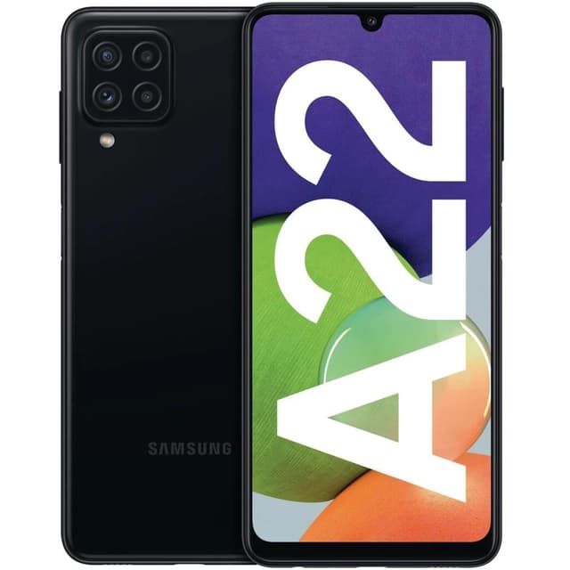 Galaxy A22 64 GB Dual Sim - Schwarz - Ohne Vertrag