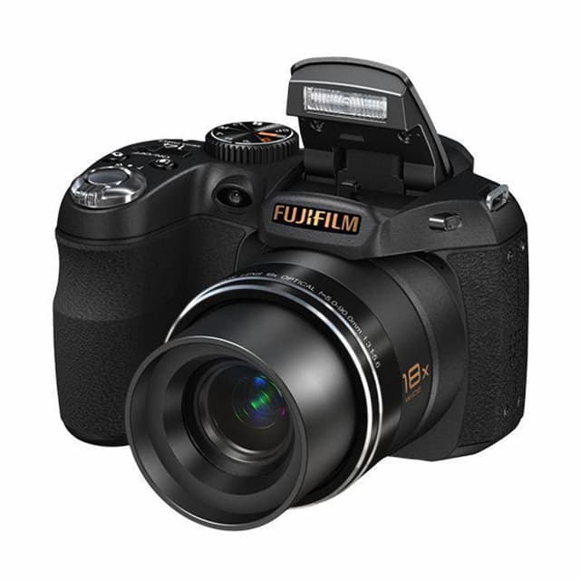 Kompakt Bridge Kamera Fujifilm Finepix S2500 HD Schwarz + Objektiv Fujinon Lens 18x Optical 28-420 mm f/3.1-5.6