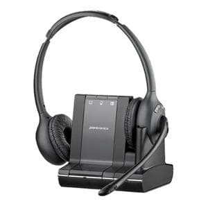 Kopfhörer Rauschunterdrückung Bluetooth mit Mikrophon Plantronics savi 720 - Schwarz