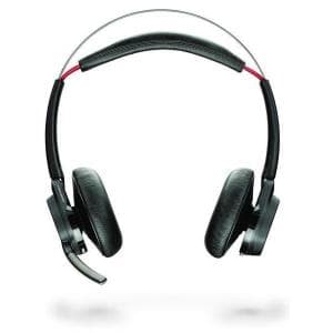 Kopfhörer Bluetooth mit Mikrophon Plantronics B825-M - Schwarz