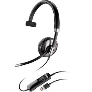 Kopfhörer Bluetooth mit Mikrophon Plantronics Blackwire C710-M - Schwarz